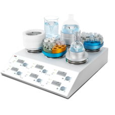 4/6 Channel LCD Digital Hotplate Magnetic Stirrer/MS-H280-S4// DLAB USA
